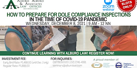 How to Prepare for DOLE Compliance Inspections in the Time of COVID-19