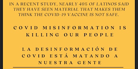 COVID Misinformation is Killing Our People