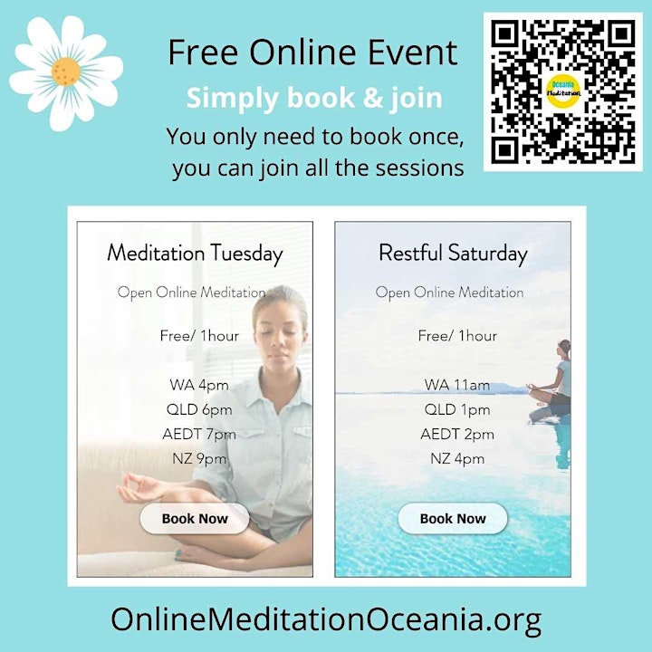 
		Free Online Meditation Event "Meditation Tuesday" image

