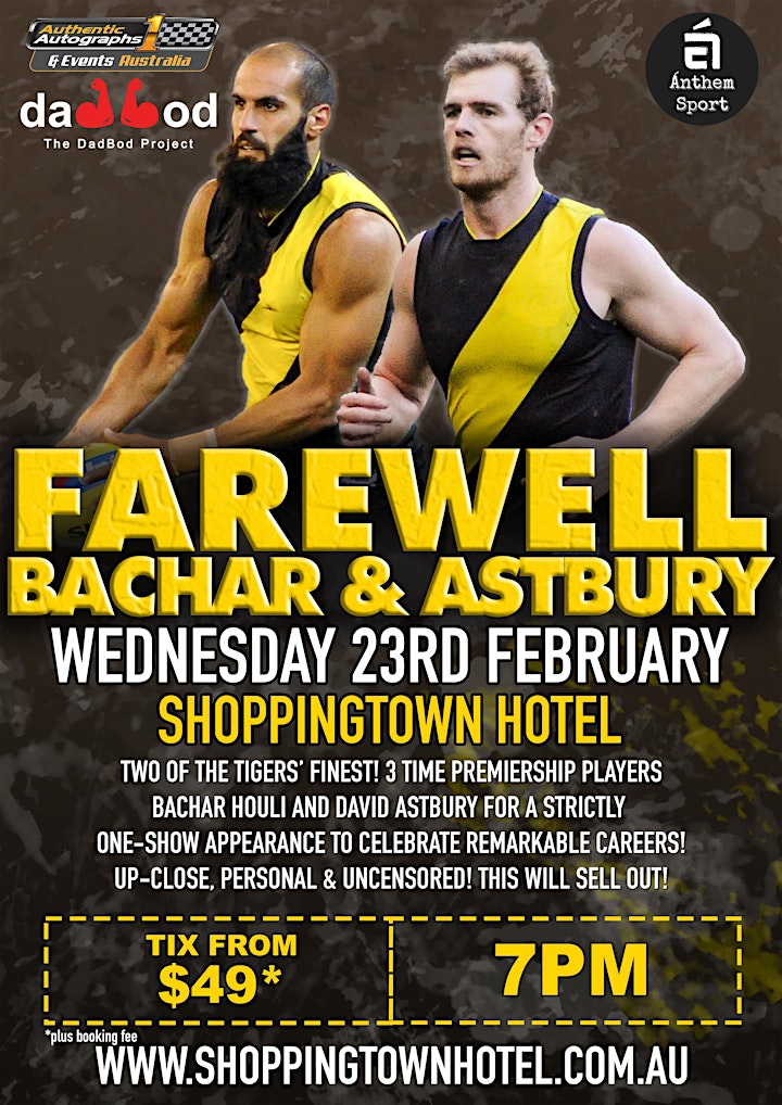 Farewell Bachar & Astbury LIVE at Shoppingtown Hotel, Doncaster! image