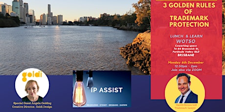 3 Golden Rules of Trademark Protection : IP ASSIST w/ Angela Golding primary image