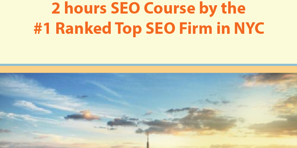 SEO Training by the #1 Best SEO Firm in NYC on Google for clients, CMO, CEO, Bloggers, and students