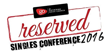 "Reserved" Singles Conference primary image
