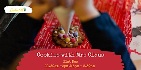 Cookies with Mrs Claus primary image