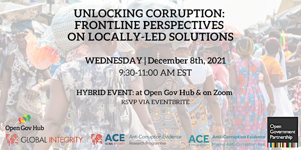 Unlocking corruption: Frontline perspectives on locally-led solutions