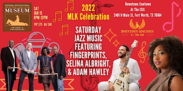 2022 MLK Celebration with Fingerprints, Selina Albright, and Adam Hawley