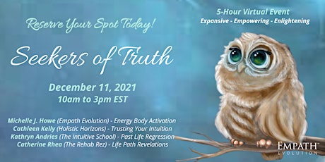Seekers of Truth - Day of Expansion with Empath Evolution primary image