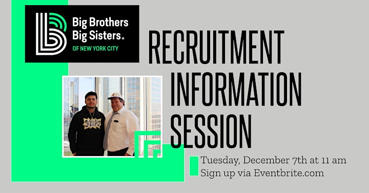 
		Big Brothers Big Sisters of NYC Info Session image
