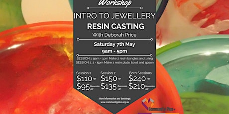 Intro to Jewellery - Resin Casting primary image