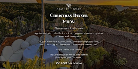 Christmas Dinner at Orchid House Nest