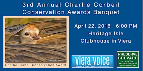 Third Annual Charlie Corbeil Conservation Awards Banquet primary image