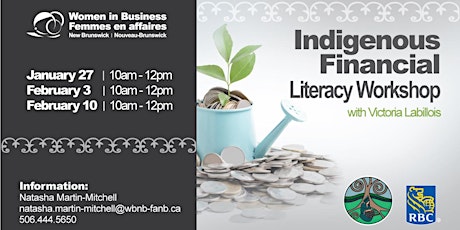 Indigenous Financial Literacy 3-Part Series with Victoria Labillois tickets