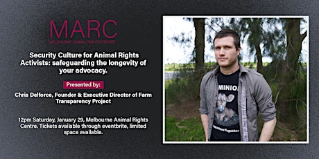Security Culture for Animal Rights Activists tickets