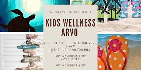 Kids Wellness Arvo- January Holidays tickets