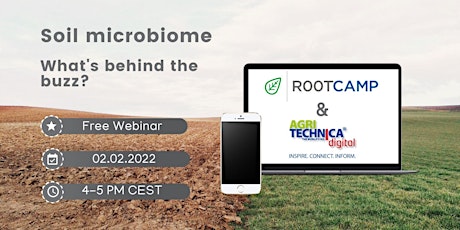 Free Webinar Soil microbiome: what's behind the buzz? tickets