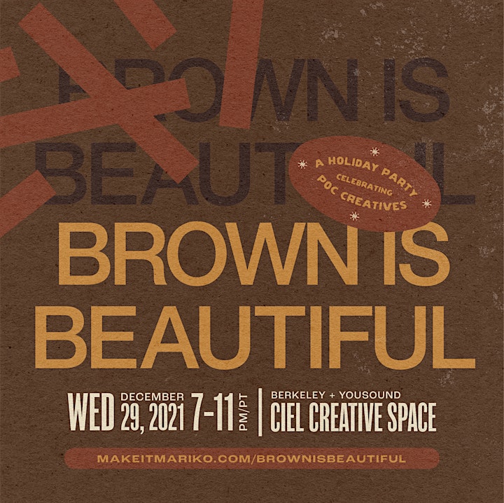 Brown is Beautiful x Make it Mariko 6-Year Anniversary! image