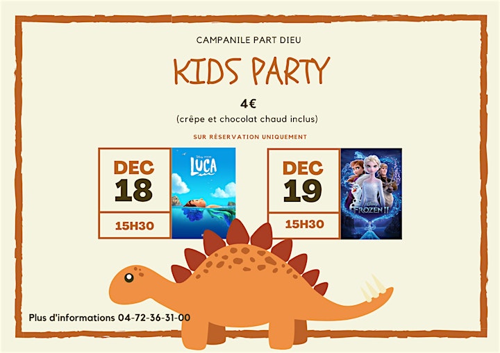 
		Image pour Cinéma - Kids Party - Diffusion "LA REINE DES NEIGES 2" 
