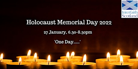 Holocaust Memorial Day 2022 tickets