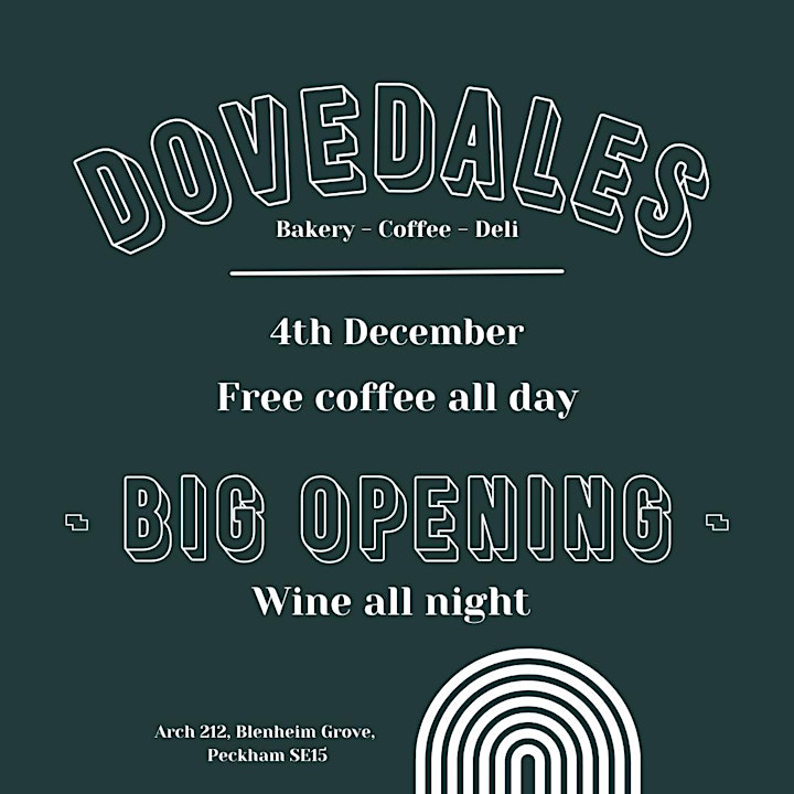
		Get FREE Coffee at Dove Dales Bakery | Peckham image
