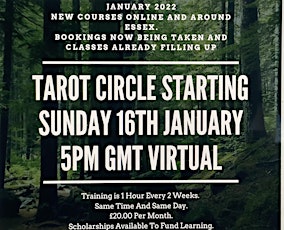 Beginners Tarot Class | Tarot Circle | Learn Tarot | Learn To Read Tarot. tickets