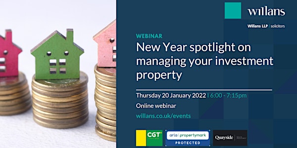 New year spotlight on managing your investment property (webinar)