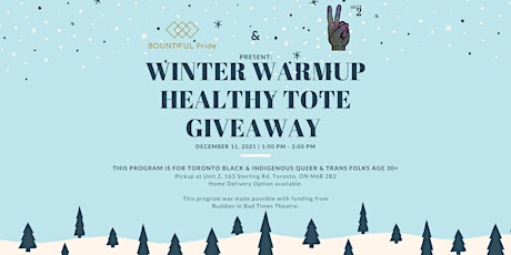 Winter Warmup Healthy Tote Giveaway