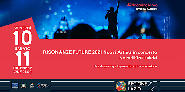 Risonanze future 2021 -  Nuovi Artisti in concerto