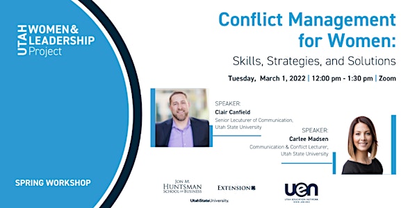Conflict Management for Women: Skills, Strategies, and Solutions