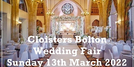 Cloisters Bolton Wedding Fair tickets