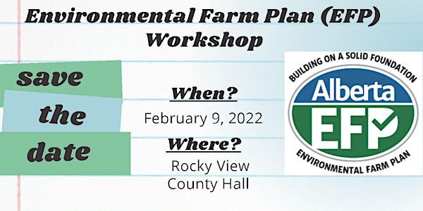 Environmental Farm Plan (EFP) Workshop