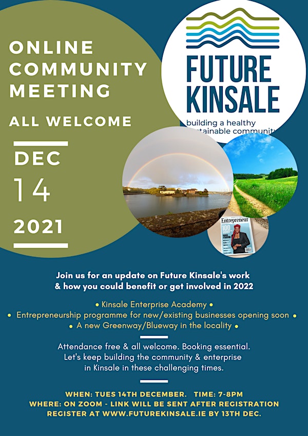Future Kinsale Community Meeting & Progress Update