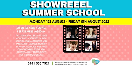 Showreel Course | Summer School 2022 tickets