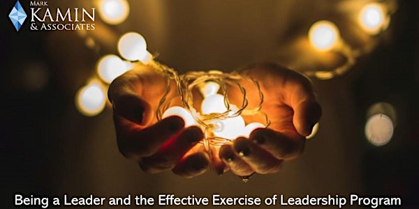2022 "Being a Leader and the Effective Exercise of Leadership" October 13