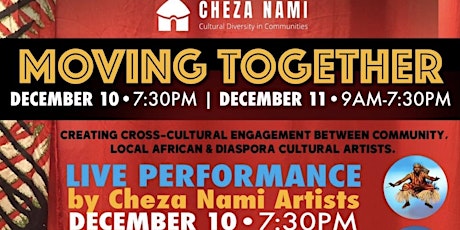 Primaire afbeelding van Moving Together - Santa Cruz | Registration & Post-Workshop  Performance