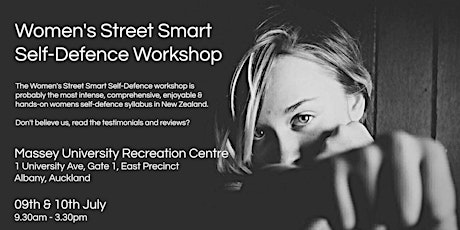 Women's Street Smart Self-Defence Workshop - Massey University, Albany tickets