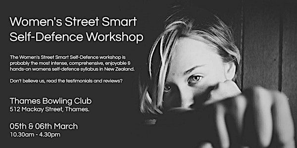 Women's Street Smart Self-Defence Workshop - Thames
