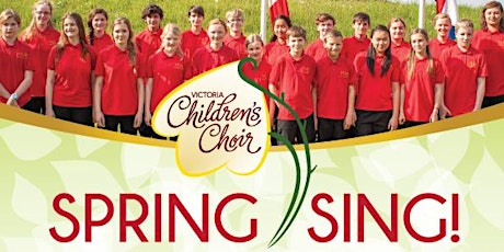 Victoria Children's Choir SPRING SING primary image