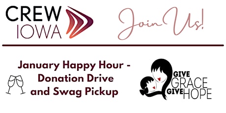 January Happy Hour - Donation Drive and Swag Pick-Up tickets