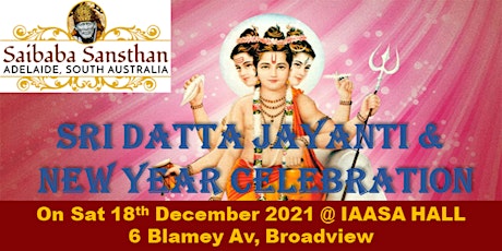 Sri Datta Jayanthi 2021 primary image