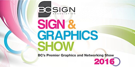 2016 BC Sign & Graphics Show: Exhibitor Staff Badges primary image