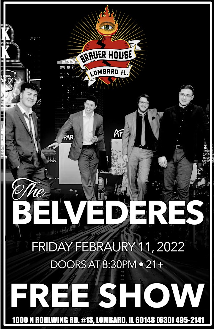 
		FREE SHOW with The Belvederes image

