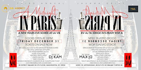 3rd Annual Midnight in Paris New Years Eve Soriee primary image