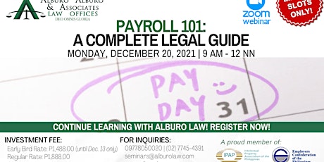 PAYROLL 101: A Complete Legal Guide