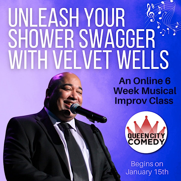 
		Unleash your Shower Swagger! An Online Musical Class with Velvet Wells image
