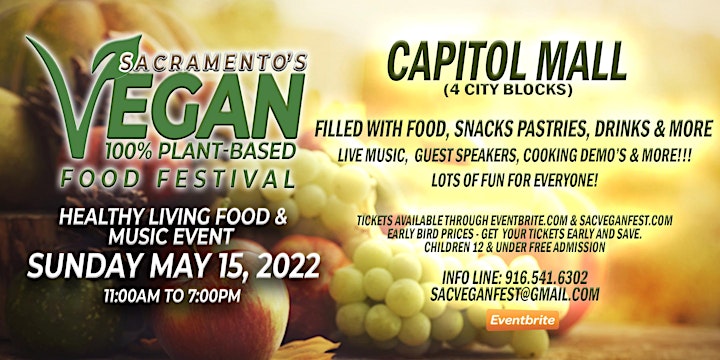 Sacramento Vegan Food Festival Spring 2022 image