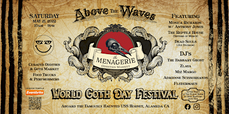 Above The Waves: A World Goth Day Festival tickets