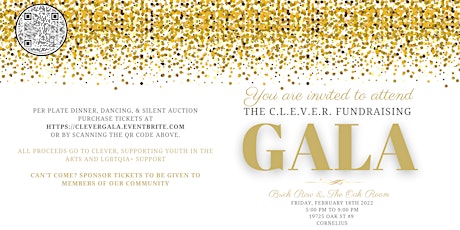 The CLEVER Gala tickets