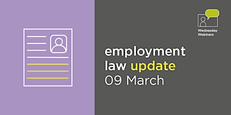 Employment Law Update tickets