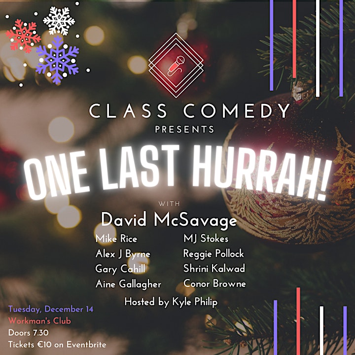 Class Comedy Presents: David McSavage and Mike Rice image
