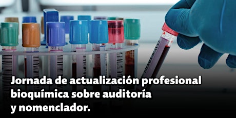 Imagen principal de Jornada de actualización profesional bioquímica.